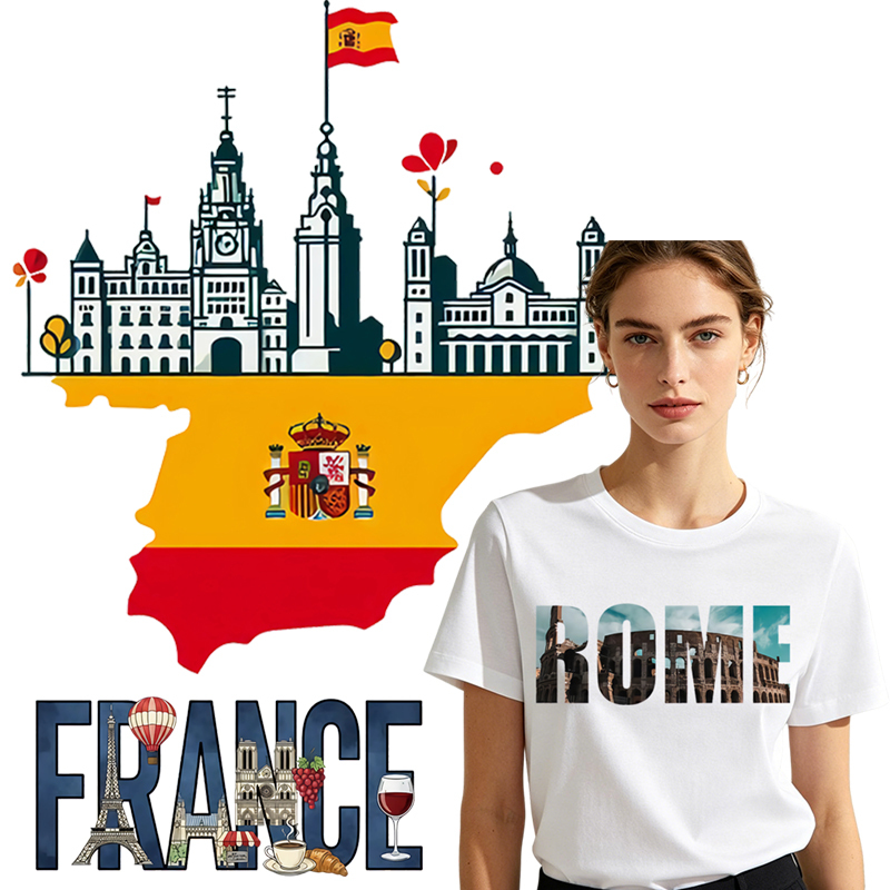 3D Printing York - Fransa Amerika New York alfabe posteri