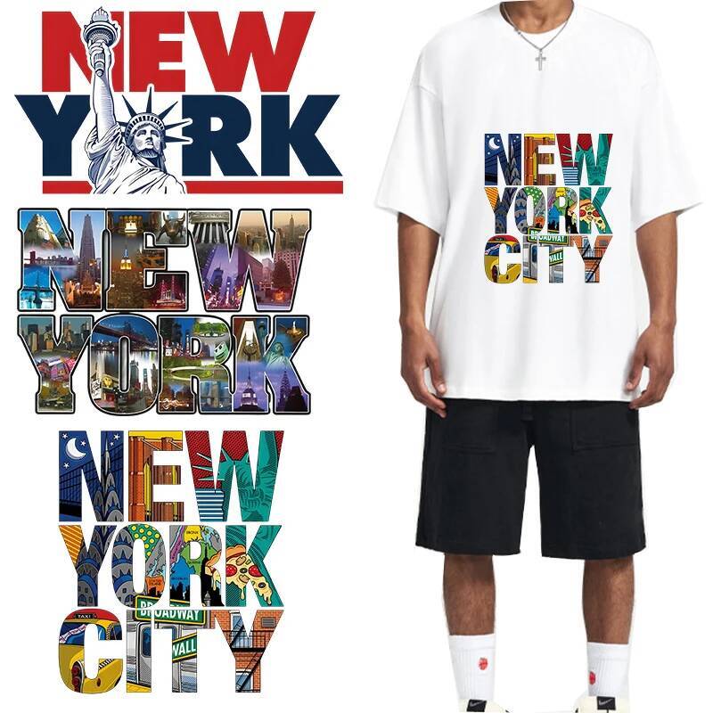 3D Printing York - New York Mektupları DTF Isı Transferi