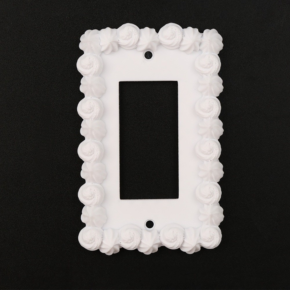 3D Printing Abs - 3D Baskılı PLA Işık Anahtarı Kapağı