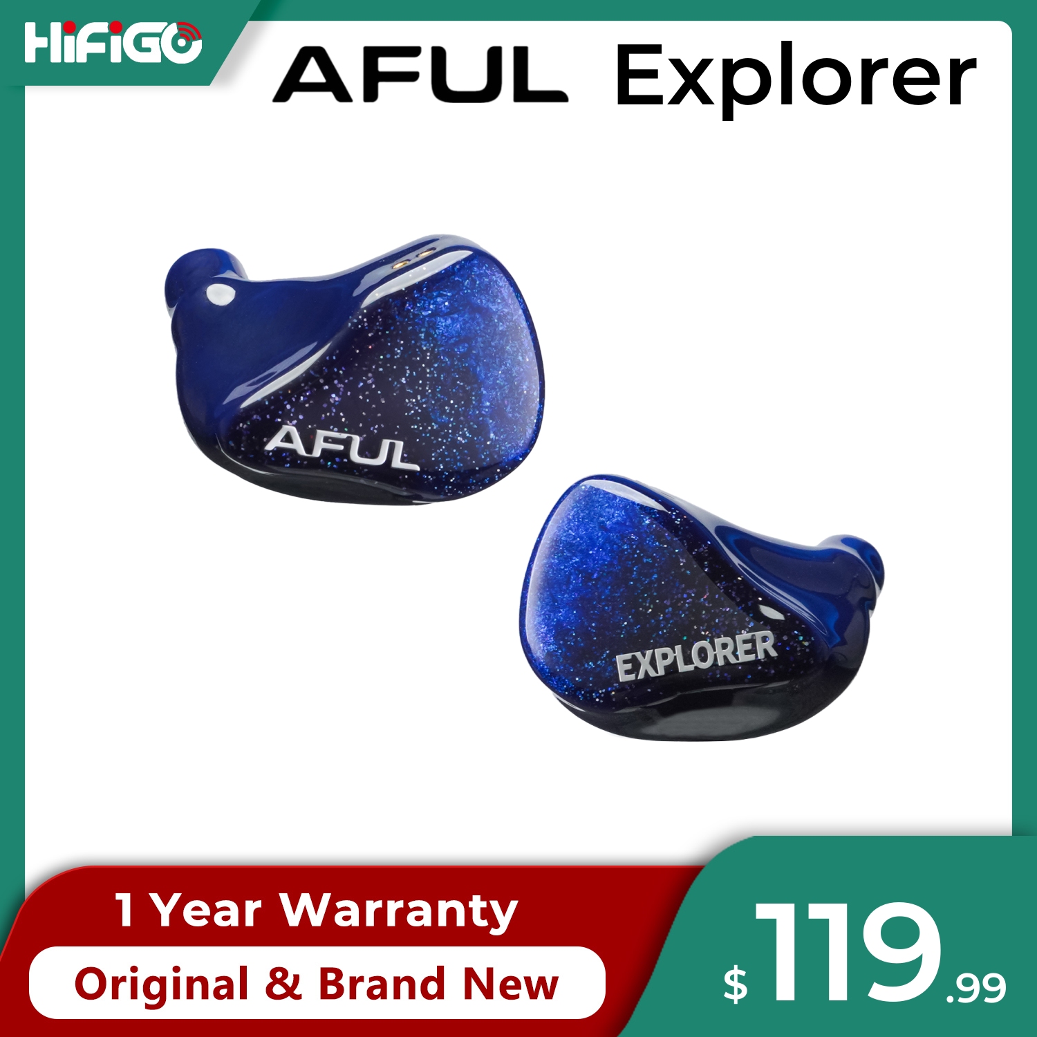 3D Printing Youtube Videos - HiFiGo AFUL Explorer Kablolu Hibrit Kulaklıklar