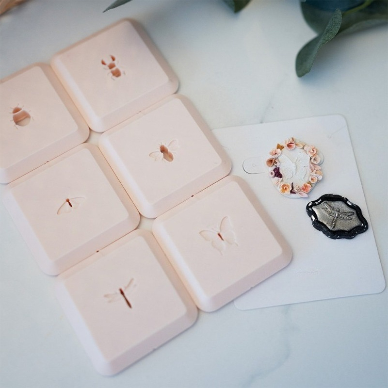 3D Printing Earrings - 3D Böcek Desen Kalıp Yaz Tarzı