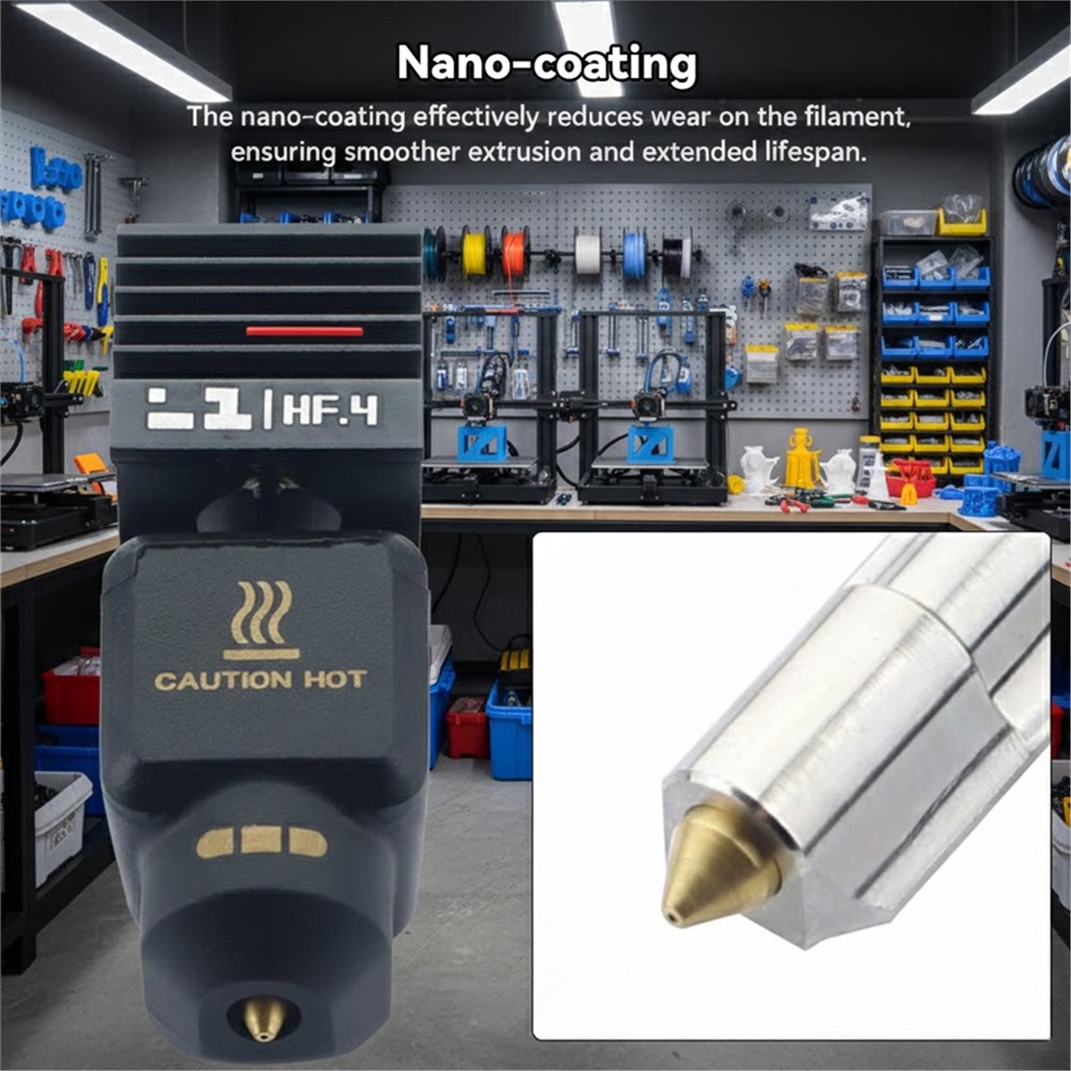 3D Printing Steel - A59E Yükseltilmiş Yüksek Nano Sertleştirilmiş Çelik