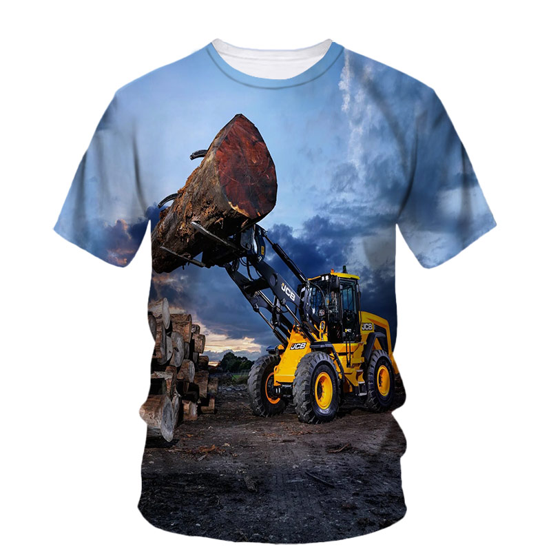 3D Printing Excavator - Yaz Hip Hop günlüğü ekskavatör grafik