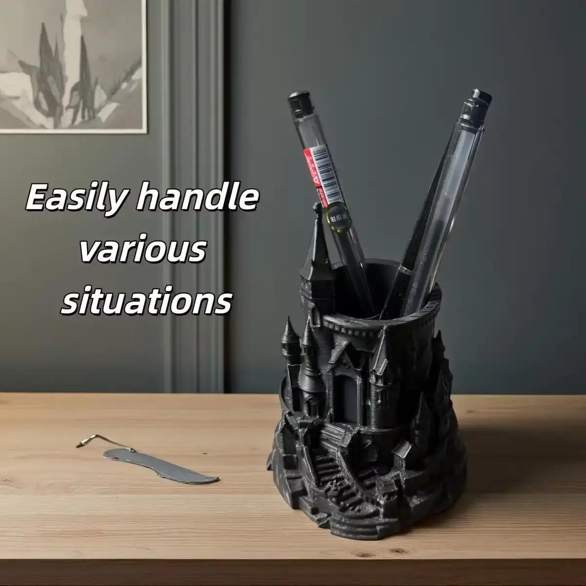3D Printing Holder - Harry Potter Koyu Stil Kalemlik 3D