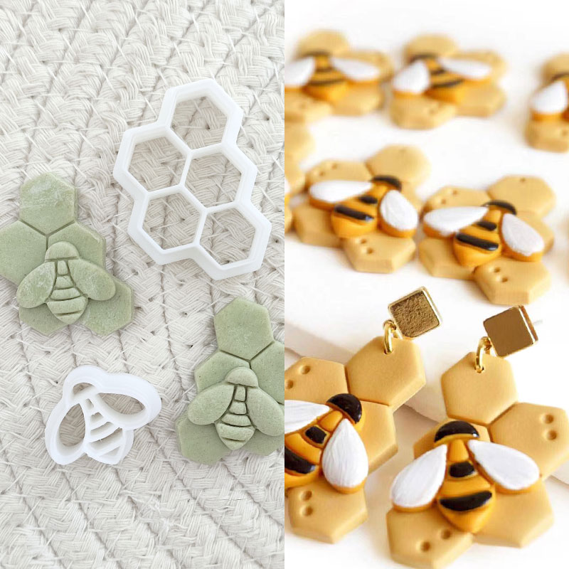 3D arı petek küpe kesme kalıp  - 3D Printing Earrings incelemesi ve fiyatı