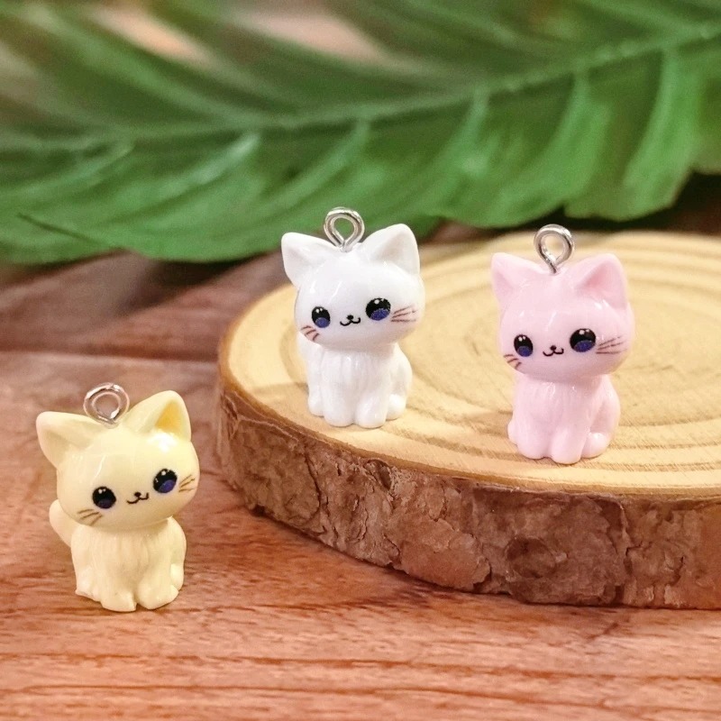 10 adet 3D Kawaii Mutlu Kedi R - 3D Printing Earrings incelemesi ve fiyatı
