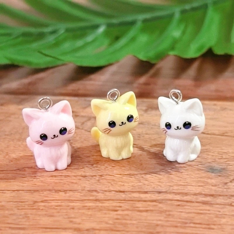 10 adet 3D Kawaii Mutlu Kedi R - 3D Printing Earrings incelemesi ve fiyatı