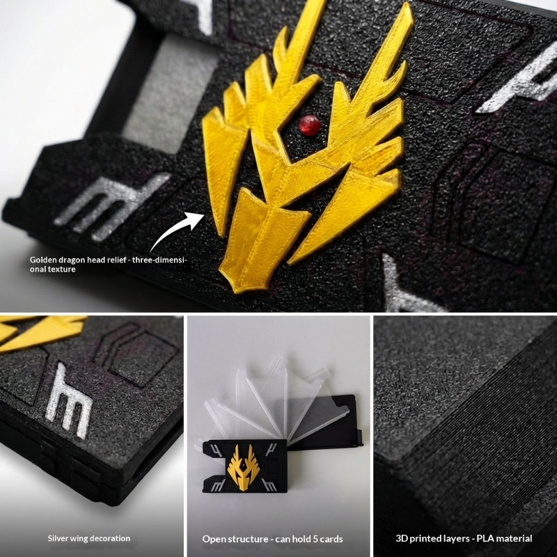 Kamen Rider Ryuki 3D Baskılı K - 3D Printing Gif incelemesi ve fiyatı