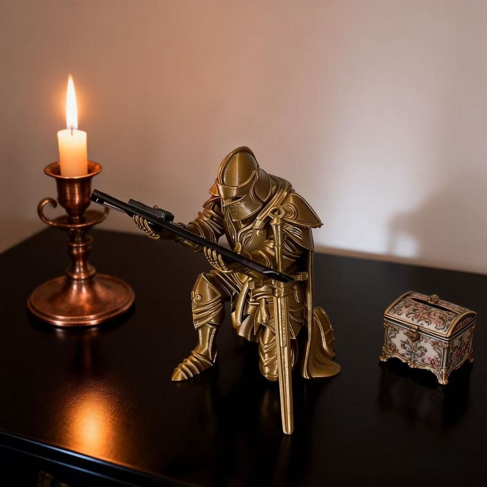 Komik Diz Çökmüş Şövalye Kalem - 3D Printing Holder incelemesi ve fiyatı