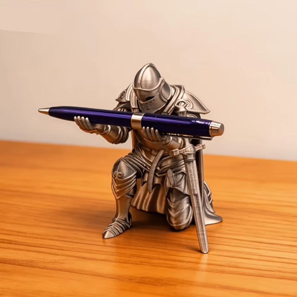 Komik Diz Çökmüş Şövalye Kalem - 3D Printing Holder incelemesi ve fiyatı