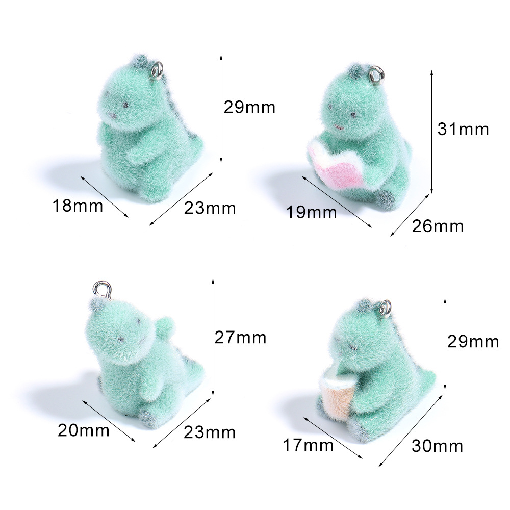4 Adet 3D Mini Dinozor Kolye P - 3D Printing Earrings incelemesi ve fiyatı