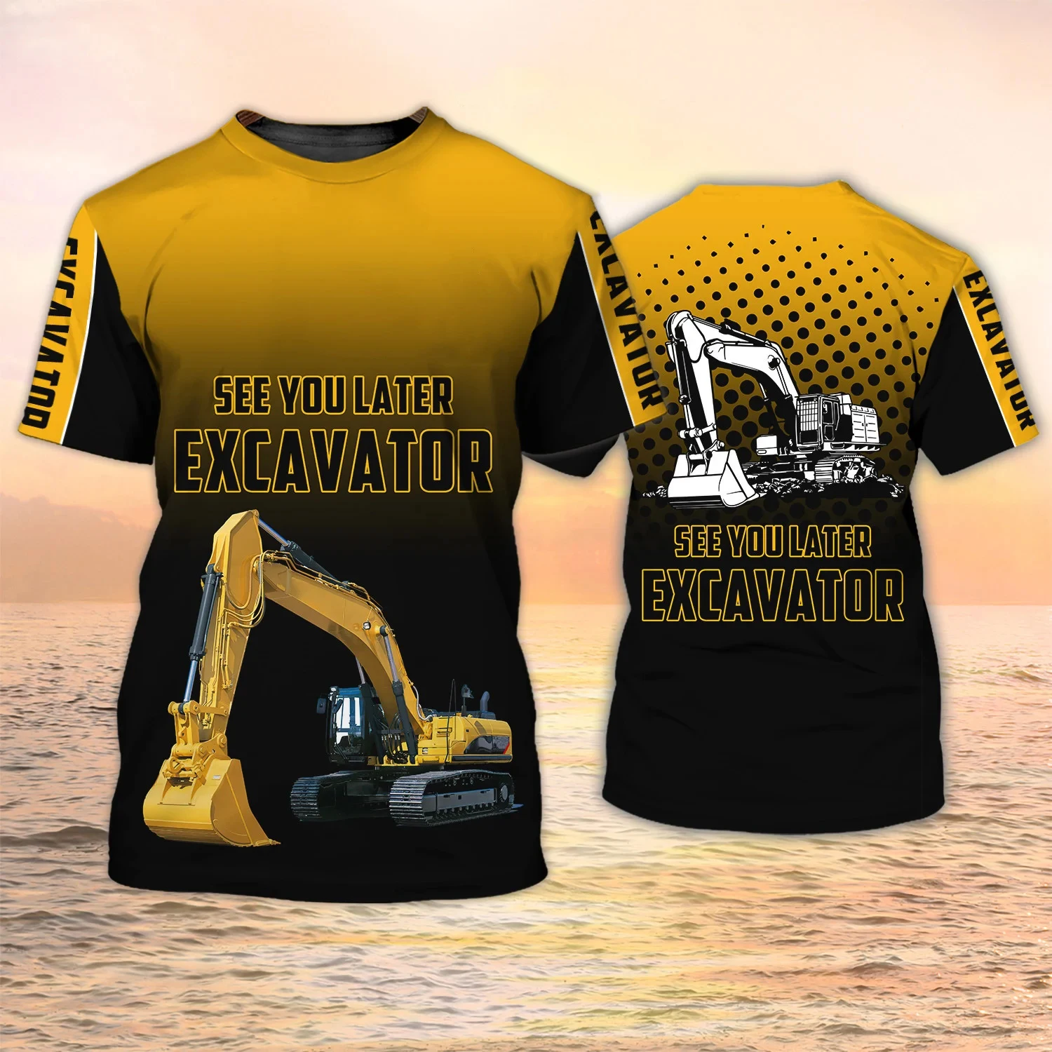 Ekskavatör Tişörtleri Ağır Eki - 3D Printing Excavator incelemesi ve fiyatı