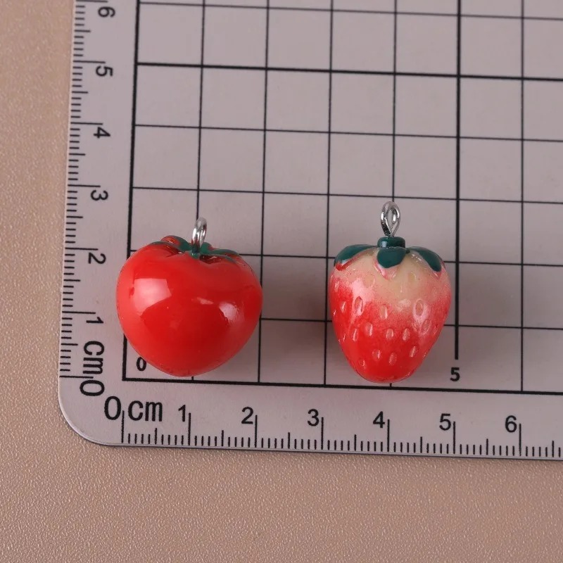 10 adet gerçekçi 3D çilek doma - 3D Printing Earrings incelemesi ve fiyatı