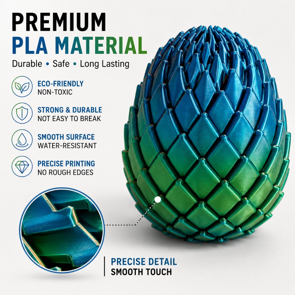 3D Baskılı 7.5/5.5CM Bükülmüş  - 3D Printing Gif incelemesi ve fiyatı