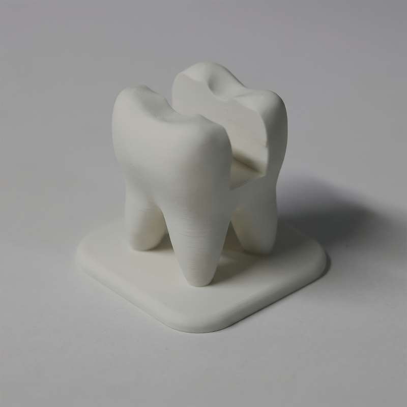 3D Baskılı Diş Şekilli Kartviz - 3D Printing Holder incelemesi ve fiyatı